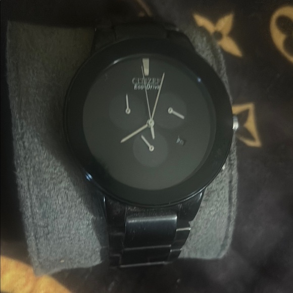 Citizen Black Minimalist Watch Contemporary Design
